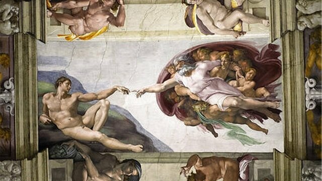 Miguel Ángel acepta dirigir la decoración de la Capilla Sixtina