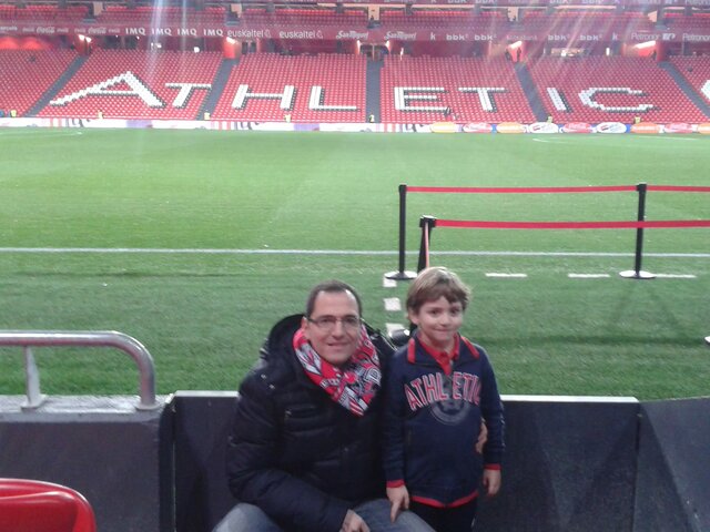 Cuando fu por primera vez a San Mamés