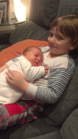 Nacimiento de mi hermano