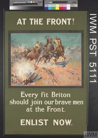Ernest Ibbetson - At the Front!