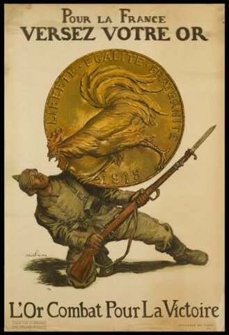 Abel Faivre - Pour la France versez votre or