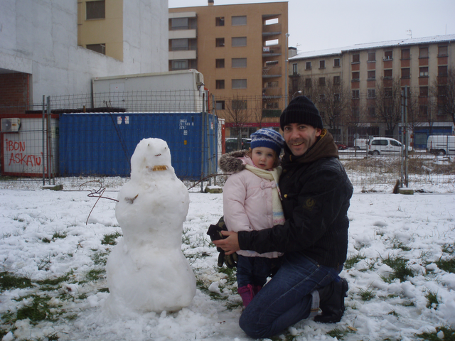 Mi primer muñeco de nieve