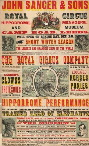 John Sanger & Sons' Royal Circus Company - James Upton