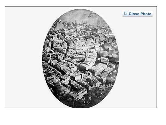 The first ariel photo