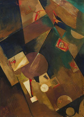 Kurt Schwitters - Merzbild 5B