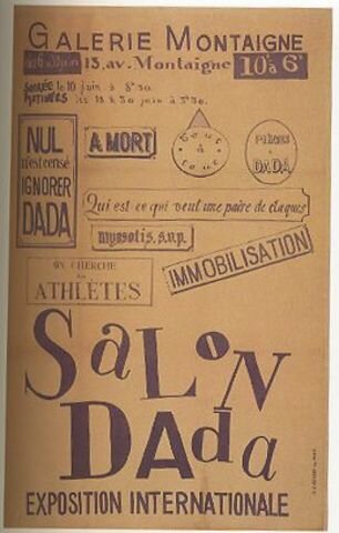 Tristan Tzara - Salon Dada