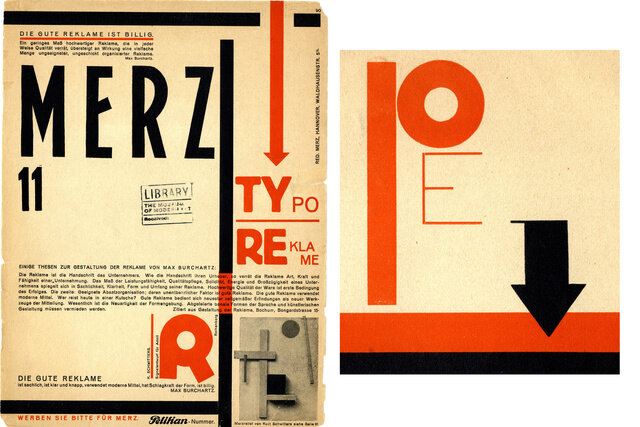 Kurt Schwitters - Merz no. 11