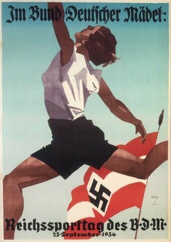 Ludwig Hohlwein - The Reich Sports Day of the Association of German Girls