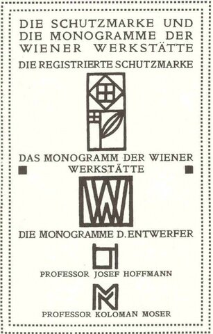 Wiener Werkstätte Logotypes