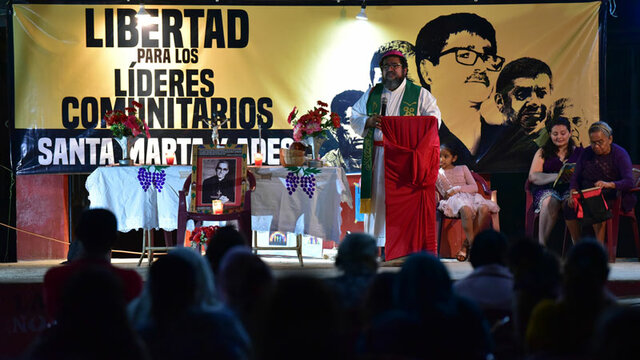 líderes comunitarios