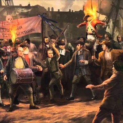 Timeline: LA RIVOLUZIONE AMERICANA