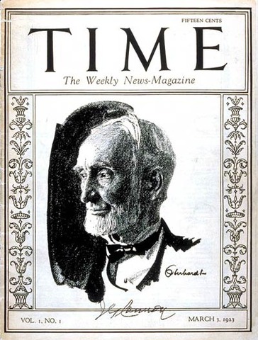 first magazine was published