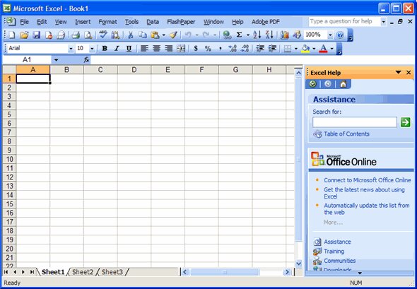 Excel 2003