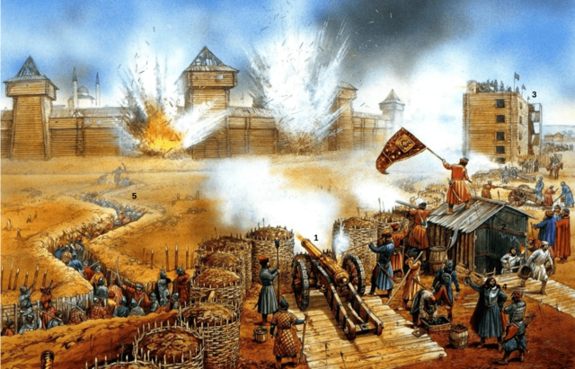 Ivan II toma el control de los Mongoles - Vasallaje del kanato de Kazán