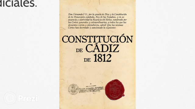 CONSTITUCIÓN DE CÁDIZ
