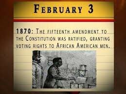 The 15th Amendment to the United States Constitution