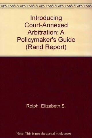 Court Annexed Arbitration