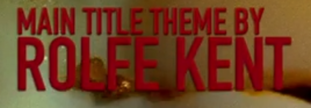 Main title theme by Rolf Kent appears at 50 seconds