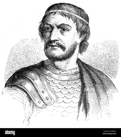 Carles Martell frena els exèrcits musulmans a Poitiers