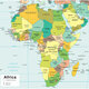 Nbts viaggi africa mappa africa map