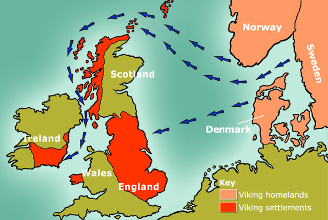 THE VIKINGS IN BRITAIN