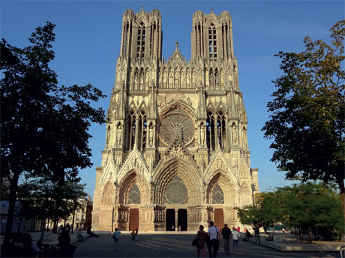 Pòrtic de la catedral de Reims