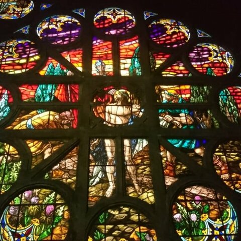 Vitral de la redención