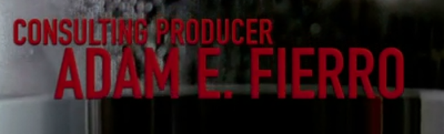Consulting producer Adam E. Fierro appears at 58 seconds