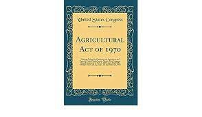 Agricultural Act of 1970