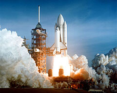 The First Space Shuttle Launch