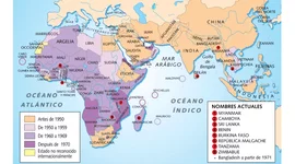 Timeline: LA DESCOLONIZACIÓN DESPUÉS DE LA SEGUNDA GUERRA MUNDIAL