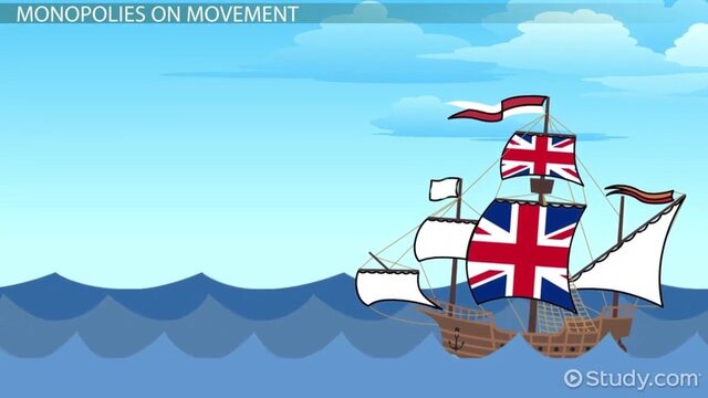 Navigation Acts/Mercantilism