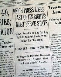 Press censorship law
