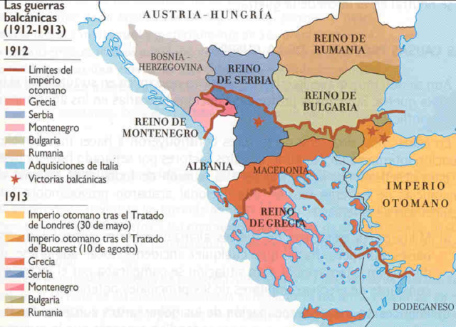 Primera guerra de los Balcanes
