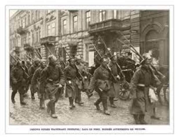 Russians moving forward