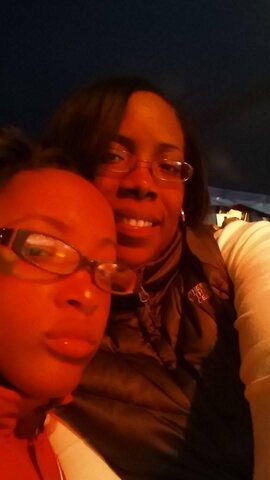 At circus with mommy