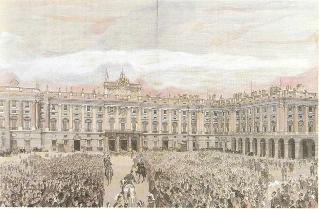 Alfonso XII Entra En España