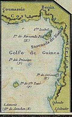 Los portugueses alcanzaron el golfo de Guinea