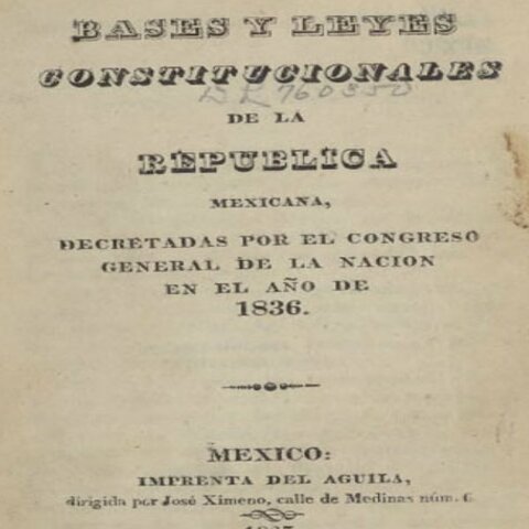 Constitución de 1836