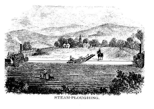 Arada de vapor de Fowler