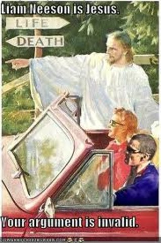 Liam is in his first film as Jesus Christ