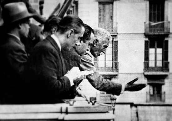 Proclamació de la República catalana per Francesc Macià