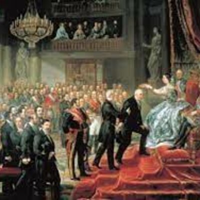 Timeline: ISABEL II Y LA CONSTRUCCIÓN DEL ESTADO LIBERAL ( 1833-1868 )