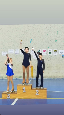 Mi primer y último trofeo en patinaje