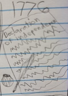 Declaration of Independance sighned