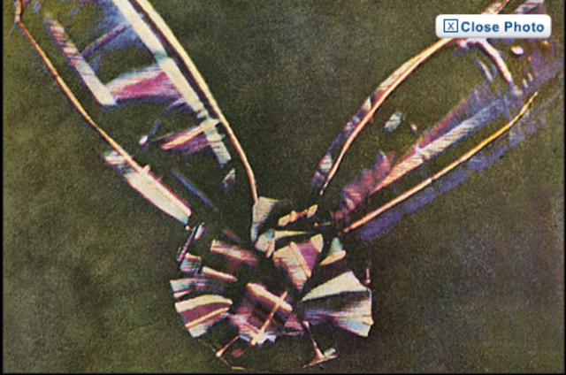 The first colour photo was taken.