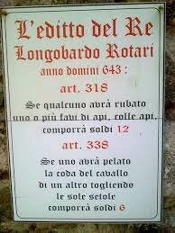 L'Editto di Rotari