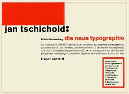 "La Nueva tipografía"