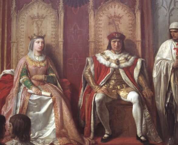 La unión dinástica de Castilla y Aragón