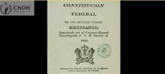 Constitución de 1824 Primera Constitución de México, se promulgó el 4 de octubre de 1824, fue creada en el proceso político de la Primera República Liberal, entró en vigor después del derrocamiento del gobierno de Agustín de Iturbide